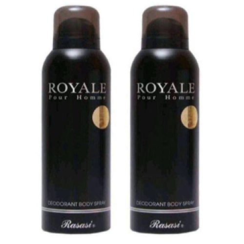 A Bundle Of Royale Deodorant Sprays - Black Small Each