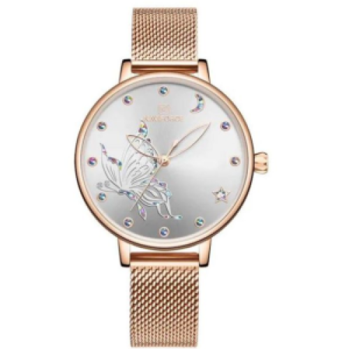 Naviforce Slim Analog Womens Waterproof Watch - Gold 177g EACH