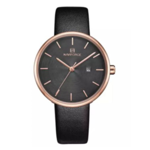 Naviforce Waterproof Womens Analog Dated Watch - Gold 177g EACH