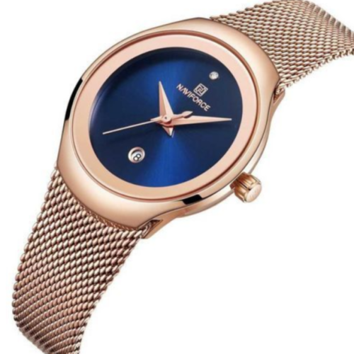 Naviforce NF5004L Womens Luxury Watch - Rose Gold 117g EACH
