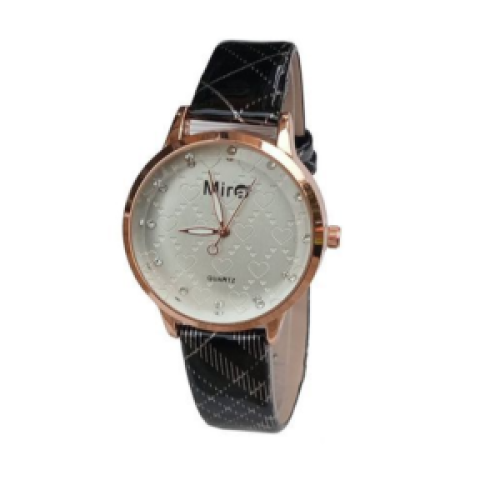 Mira Ladies Analog Designer Watch - Black 117g EACH