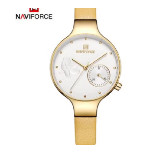 Naviforce NF5001-05 Women Watch Golden 187g EACH