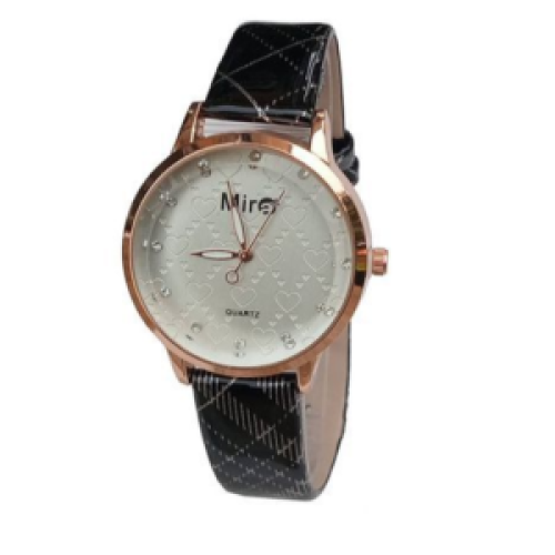 Mira Ladies Analog Designer Watch Black 117g EACH