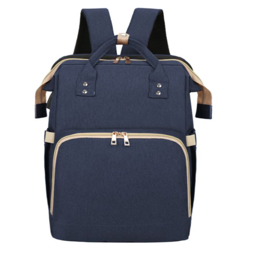 3 in 1 Baby Travel Bag and Bed - Navy Blue,White SMALL Each