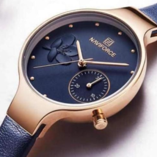 Naviforce LadiesAnalog Wrist Watch-Blue 187g EACH