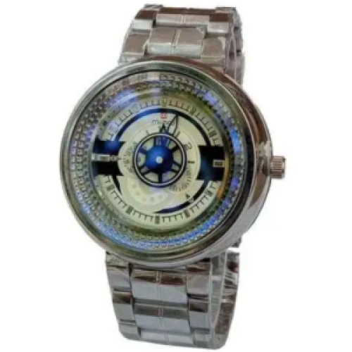 Miirii Analog Fomal Quartz Stainless Steel Watch - Silver 177g each