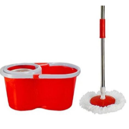 360 Spin Magic Mop with Bucket - Red Medium Each
