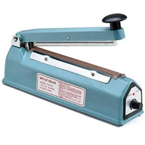 Hand lmpulse Sealer Heat Seal Machine, Fs 200- Blue Medium Each