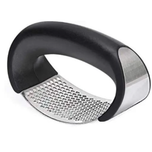 Manual Stainless steel Garlic Press-Silver Medium Each