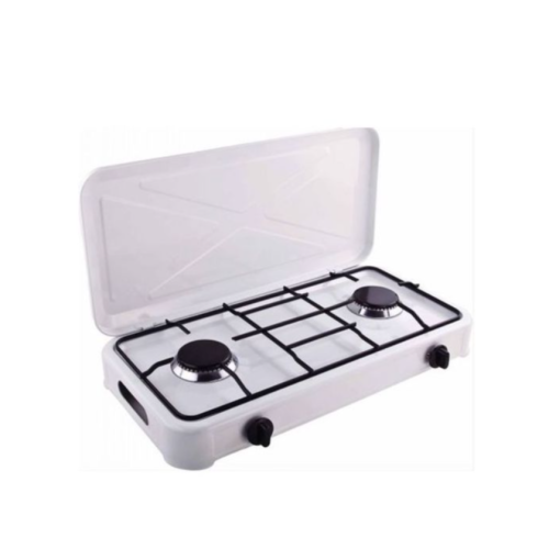 2 Burner Gas Cooking Stove - White Medium Each