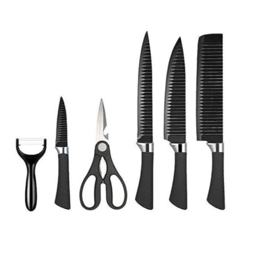 6 Piece Knife Set Medium Each