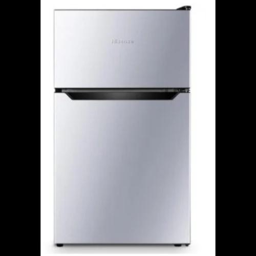HISENSE DOUBLE-DOOR FRIDGE SILVER COLOUR (DEFROST) 120L RD-12DR EACH