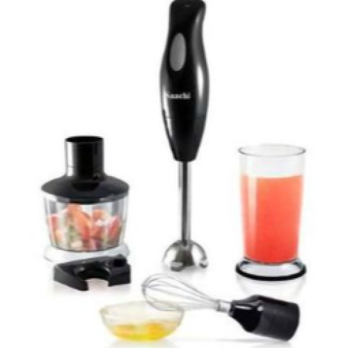4 In 1 Multi - Purpose Hand Blender /Chopper-Black. Medium Each