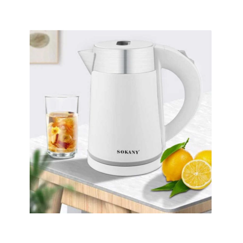 1L Portable Travel Electric Kettle Mug - White Medium Each
