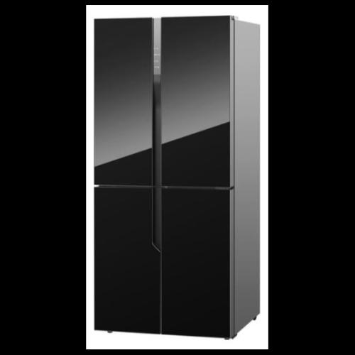 HISENSE FOUR DOOR BLACK MIRROR FINISH FRIDGE 561L RQ561N4AB1 EACH