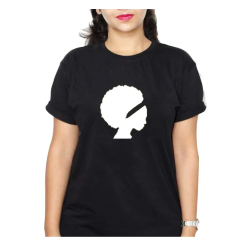Afrogirl Women T-Shirt - Black L, M, S, XL, XXL Each