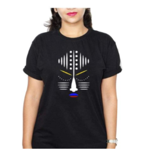 African Woman Women T-Shirt - Black L, M, S, XL, XXL Each