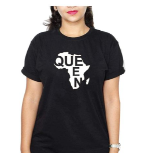 African Queen Women T-Shirt - Black L, M, S, XL, XXL Each