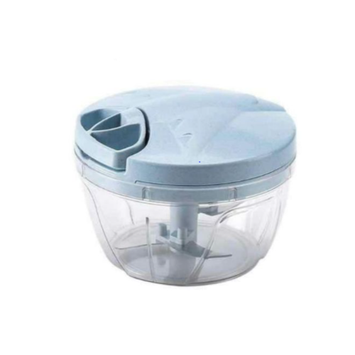 520ml Mini Hand Pull Chopper Food Processor, Blue Medium Each