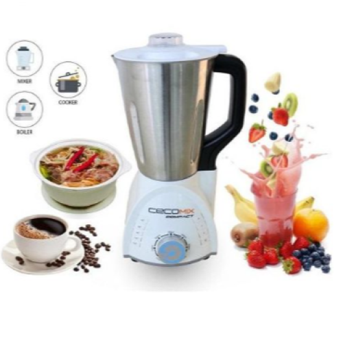 2.5L Stainless Steel Blender, Grinder, Processor - Silver Medium Each