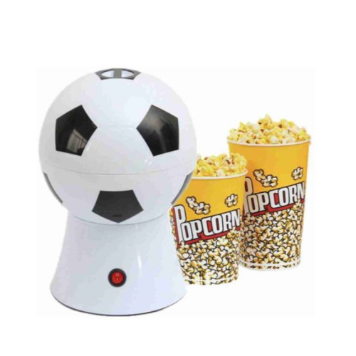 0.27 L Electric Popcorn Maker Popper (White, Black) Medium Each
