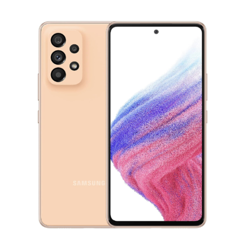 Samsung A53 5G peach colour 256gb 8gb Each