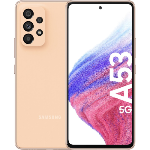 Samsung A53 5G peach colour 128gb 8gb Each