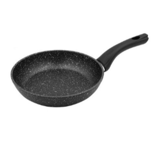 28Cm Non-Stick, Anti-Scratch Frying Pans, Cool Touch Handles For Induction, Electric And Gas Hobs- Black. Medium Each