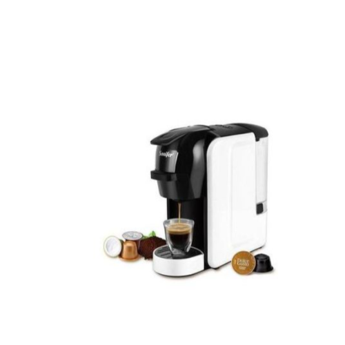 19 Bar Pressure Automatic Electric Multi 3 In 1 Capsule Espresso Coffee Machine- Multi-colour. Medium Each