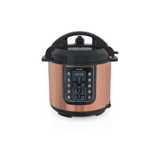 14 In 1 Multi Function 6L Electric Pressure Cooker Rice Cooker Steamer - Brown. Medium Each