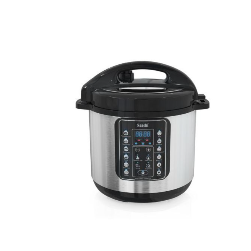 16 In 1 Multi Function 8L Electric Pressure Cooker Rice Cooker Steamer - Silver. Medium Each