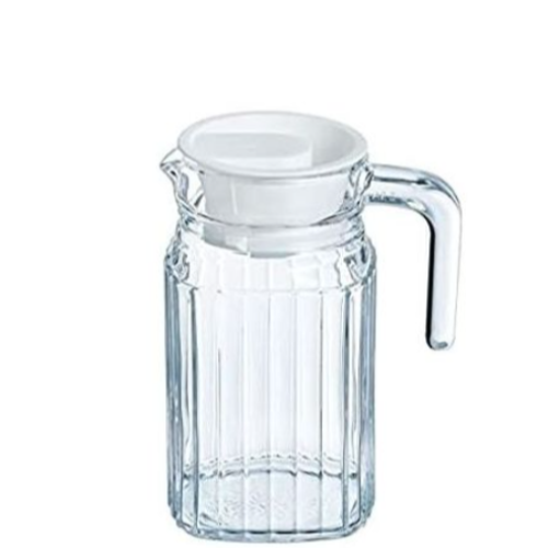 0.5 Litre Glass Juice Water Fridge Jug-Colorless Medium Each