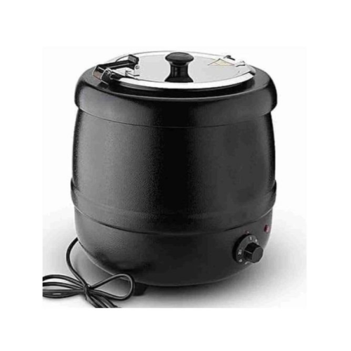 10L Commercial Electric Buffet Soup Warmer Kettle Pot Heater Cooker (Black) Medium Each