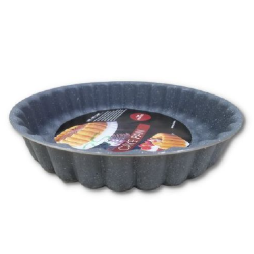 28Cm Decorative Nonstick Angel Baking Food Pie Cake Pan, Grey. Medium Each