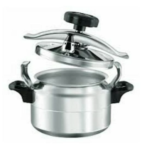 20L Stainless Steel Pressure Cooker Saucepan Pot- Silver. Medium Each