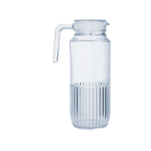 1.3Litre Gridz Glass Juice/Water Jug-Colorless Medium Each