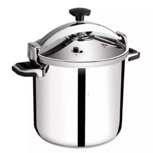 40L HTH Pressure Cooker Saucepan - Silver. Medium Each