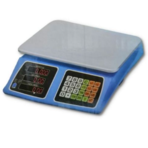 40kg Electronic Mini Digital Price Computing Weighing Scale LCD Display- White. Medium Each