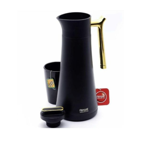 1L Stainless Steel Thermos Bottle Travel Water Vacuum Flask- Black. Medium Each