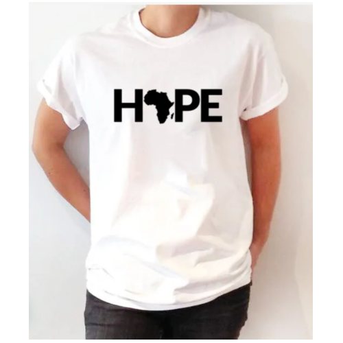 HOPE Women T-Shirt - White L, M, S, XL, XXL Each