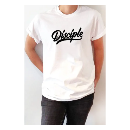 Disciple Women T Shirt White L,   M,   S,   XL,   XXL Each