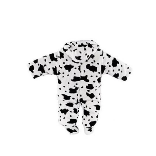 Animal Print Baby Overall - Brown. SMALL Each