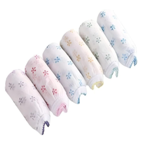 6 Pieces Disposable Knickers - Multi-Color SMALL Each