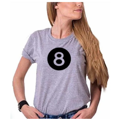 Figure 8 Women T-Shirt - Grey L, M, S, XL, XXL Each