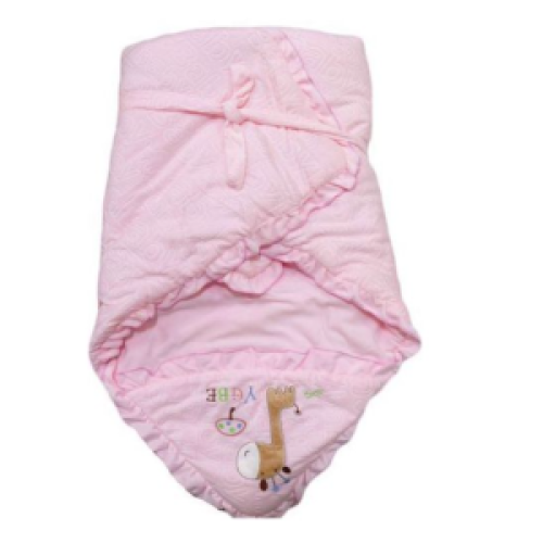 Baby Shawl Receiver - Pink Multiple Designs SMALL each