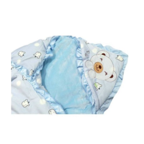 Baby Shawl Receiver - Light Blue SMALL each