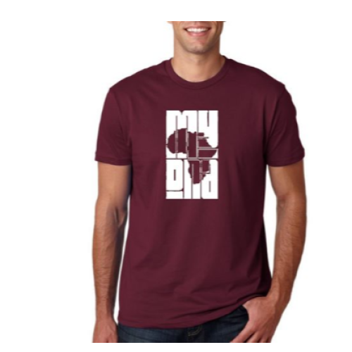 AFRICA MY DNA Men T-Shirt - Maroon L, M, S, XL, XXL EACH