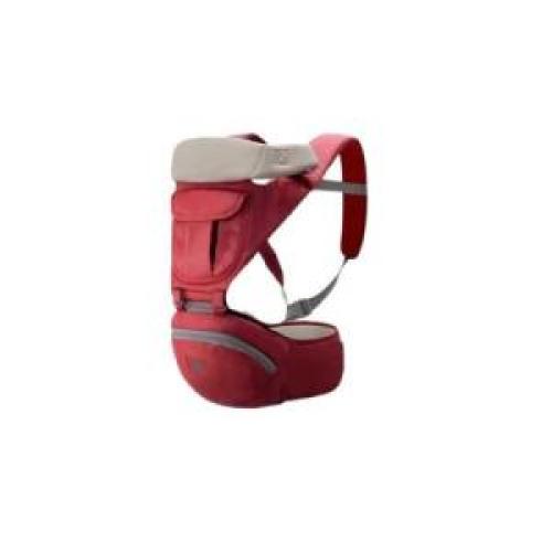 Breathable Baby Carrier with Hip Seat, Red SMALL  EACH