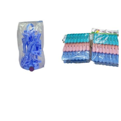 Panty Peg And Cloth Pegs   Blue Pink 