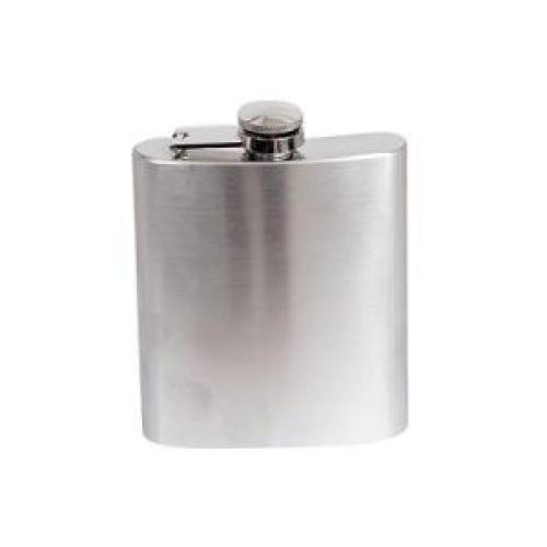 Portable Stainless Steel Alcohol Whiskey Wine Hip Flask Silver SMALL each